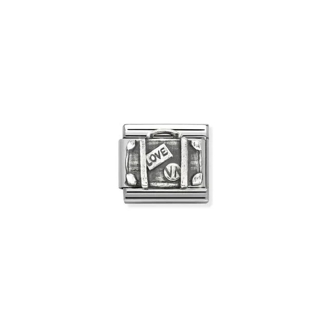 Nomination Composable Link Silver - Suitcase