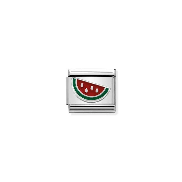 Nomination Composable Link Silver - Watermelon