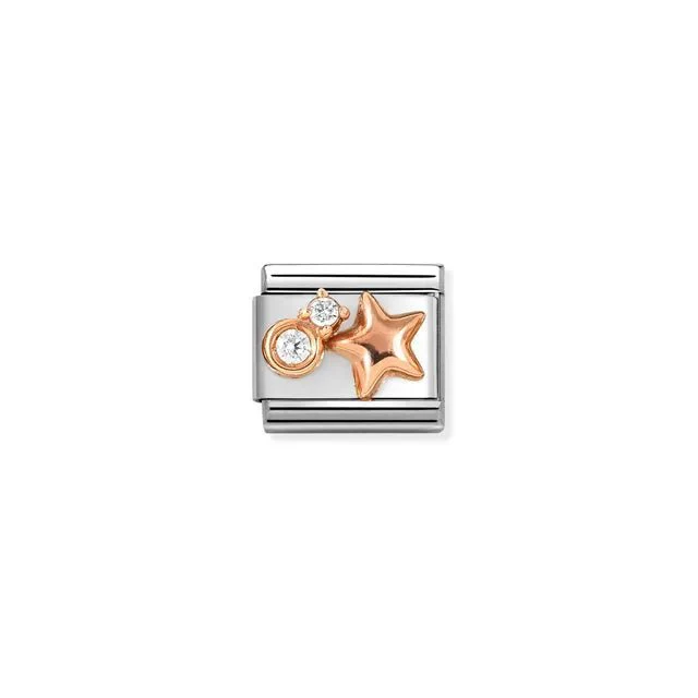 Nomination Composable Link - Star With Two CZ