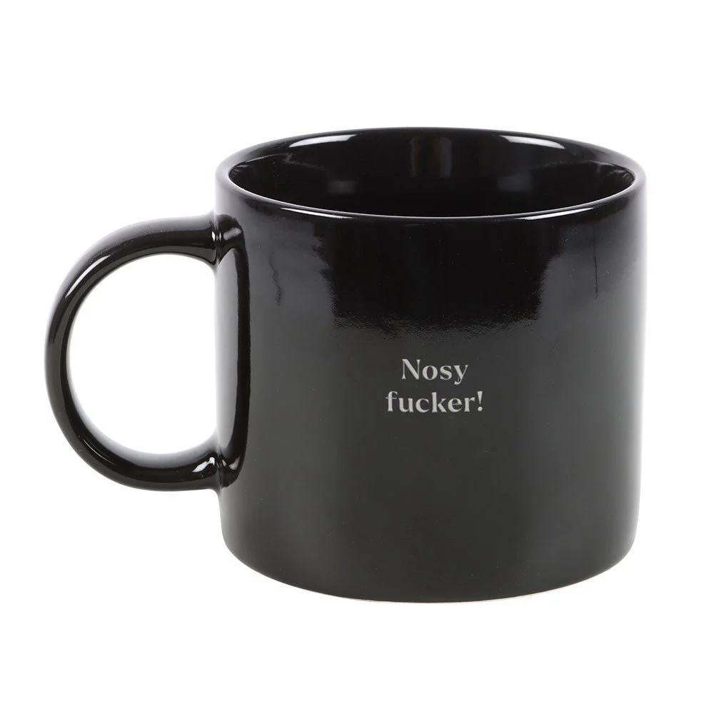 Nosey F*cker Sweary Mug