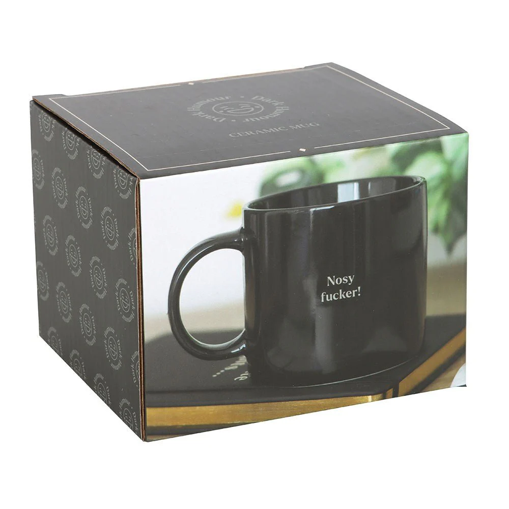 Nosey F*cker Sweary Mug - Image 3