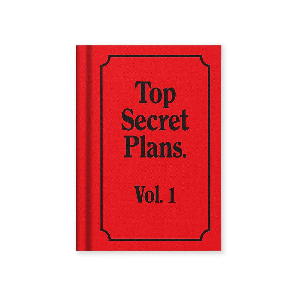 Ohh Deer A7 Hardback Notebook – Top Secret Plans