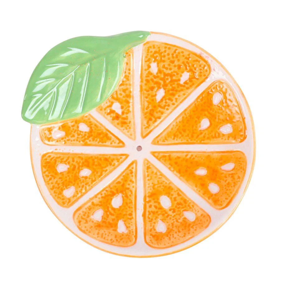 Orange Slice Incense Stick Holder - Image 2
