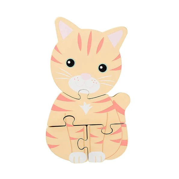 Orange Tree Toys - Cat Wooden Puzzle