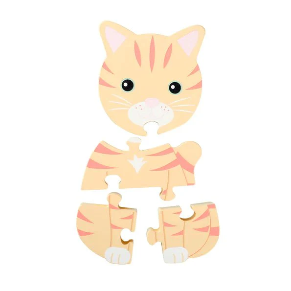 Orange Tree Toys - Cat Wooden Puzzle - Image 2