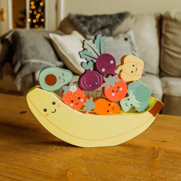 Orange Tree Toys - Happy Veggies & Friends Balancing Game - Image 3