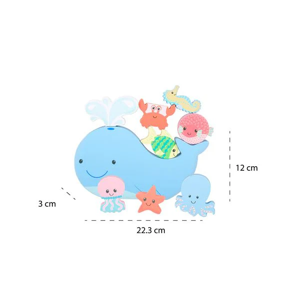 Orange Tree Toys - Sea Life Balancing Game - Image 3