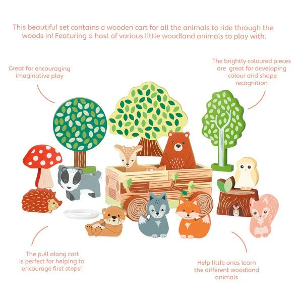 Orange Tree Toys - Woodland Play Set - Image 3