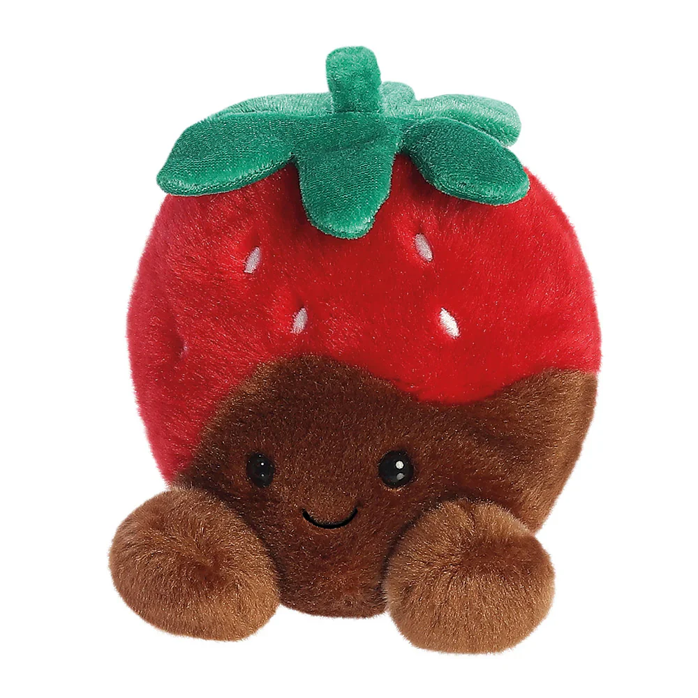 Palm Pals Chocolate Strawberry Plush Toy - Image 5