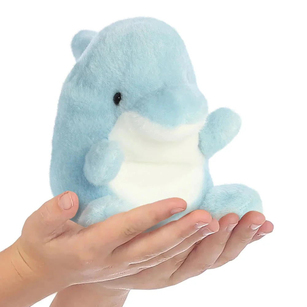 Palm Pals Clicks Dolphin Soft Toy - Image 5