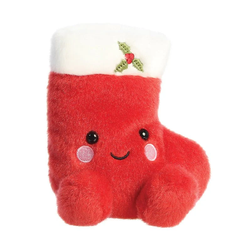 Palm Pals Holly Stocking Plush Toy