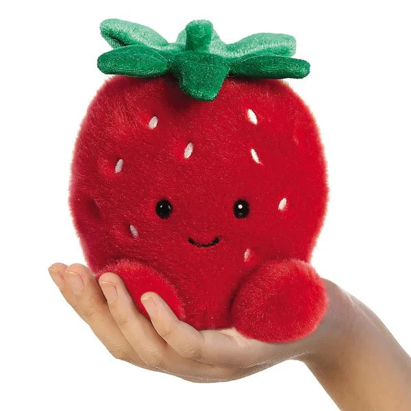 Palm Pals Juicy Strawberry Soft Toy – Plush Toy - Image 5