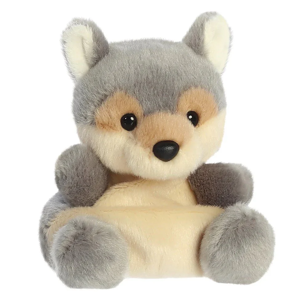 Palm Pals Lucian Wolf 13cm Plush Toy - Image 2