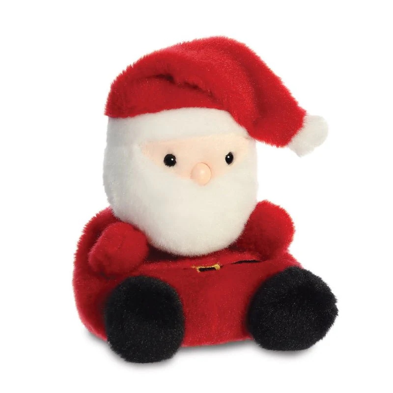 Palm Pals Santa Claus Plush Toy - Image 2