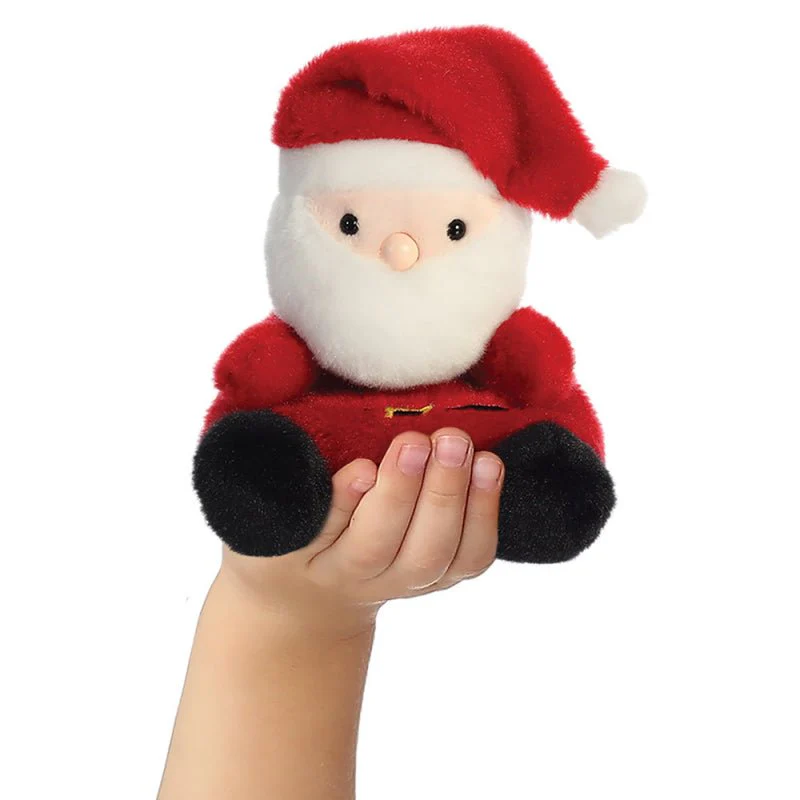 Palm Pals Santa Claus Plush Toy - Image 4