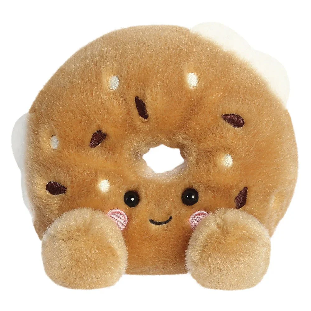 Palm Pals Soft Toy - Tony Everything Bagel