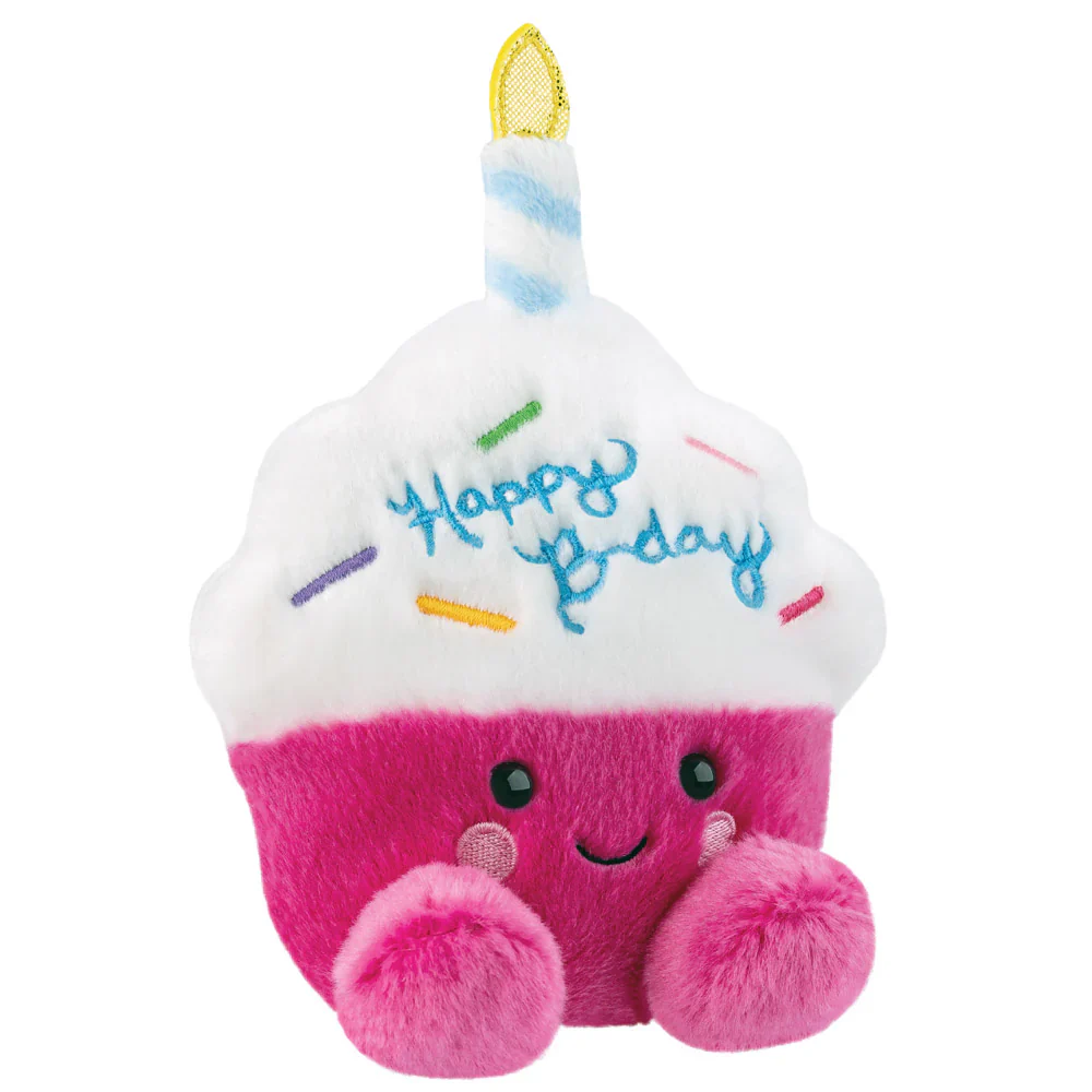 Palm Pals Sparkle Birthday Cupcake Plush Toy - Image 2