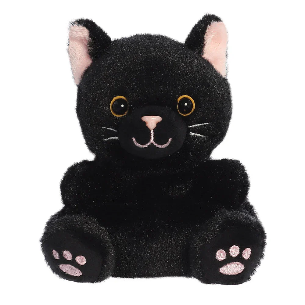 Palm Pals Twilight Black Cat Soft Toy β Cat Plushie
