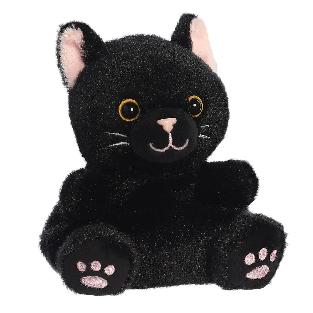 Palm Pals Twilight Black Cat Soft Toy β Cat Plushie - Image 2