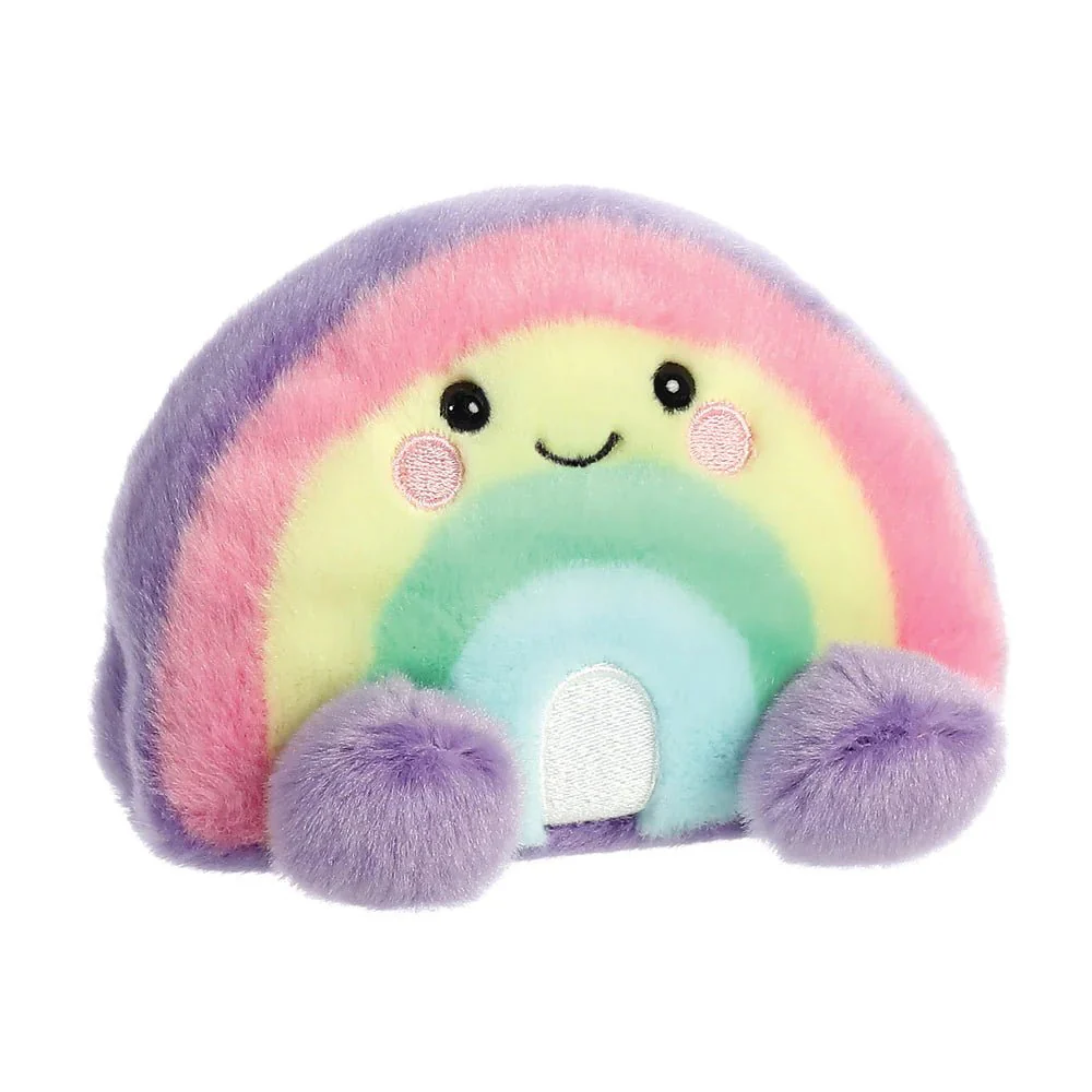 Palm Pals Vivi Rainbow Soft Toy – Rainbow Plushie - Image 2