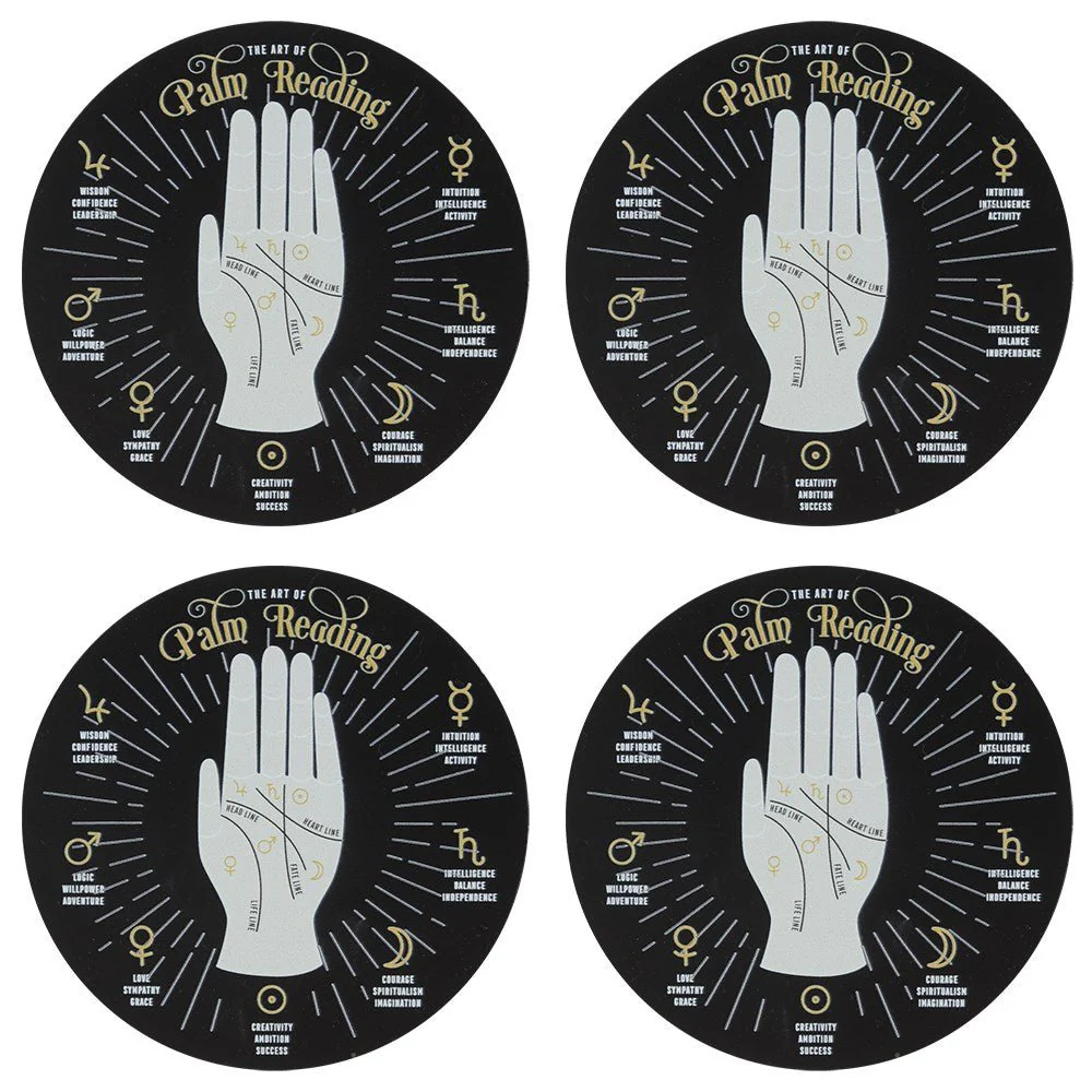 Palm Reading Coaster Set - Image 2