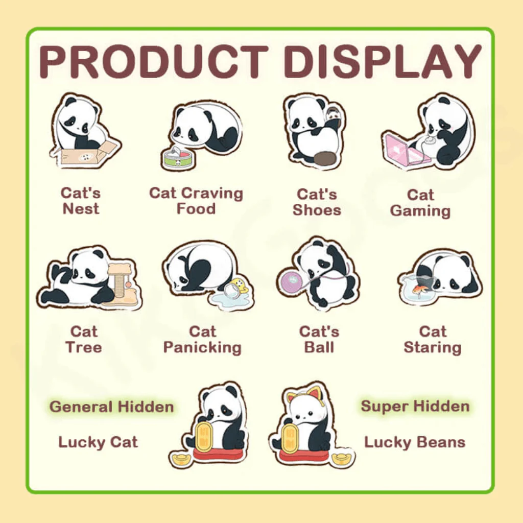 Panda Roll Blind Box Collectable β Pandas Are Also Cats Series - Image 3