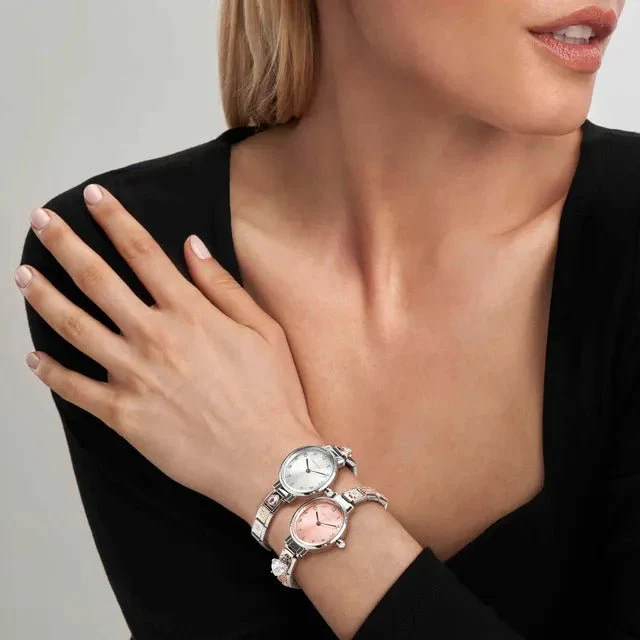 Paris Oval Watch - Sunray Pink - Image 5