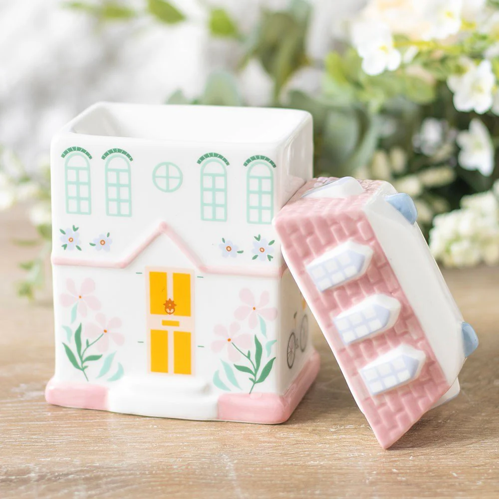 Pastel House Oil Burner and Wax Warmer - Image 7
