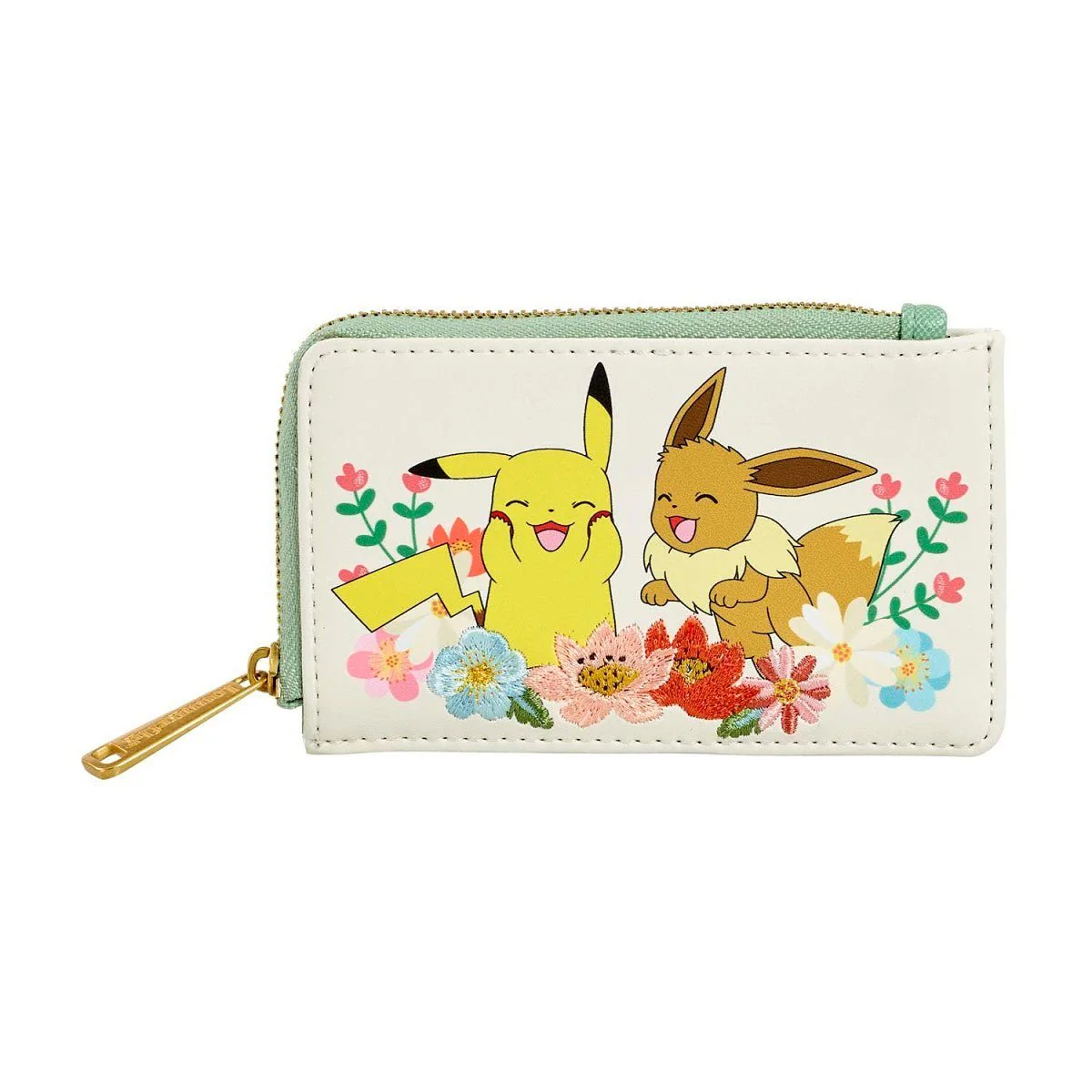 Loungefly Pikachu & Eevee Floral Card Holder
