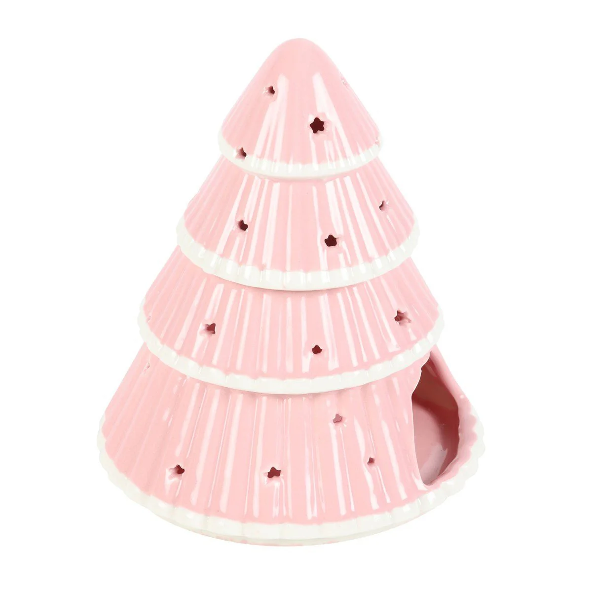 Pink Christmas Tree Oil Burner - Image 4