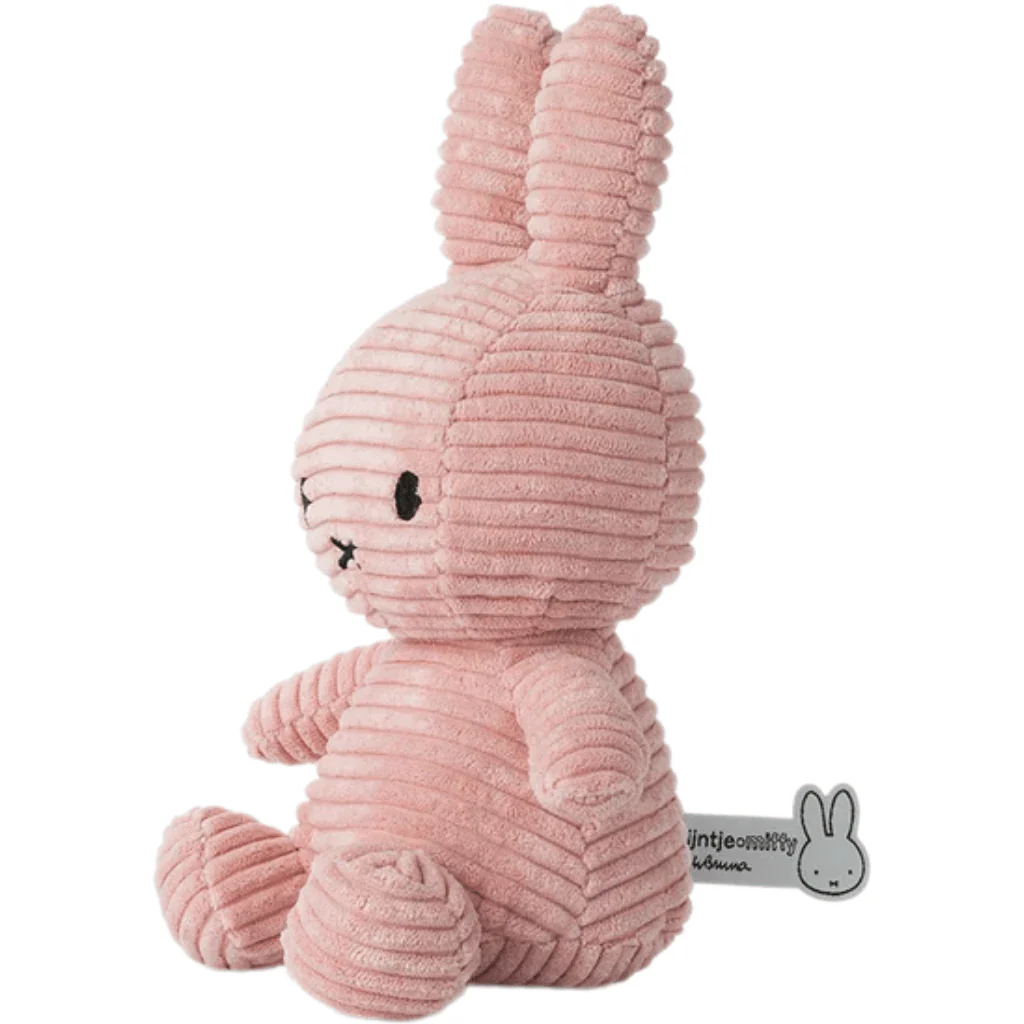 Pink Corduroy Miffy Plush by Bon Ton Toys - Image 2