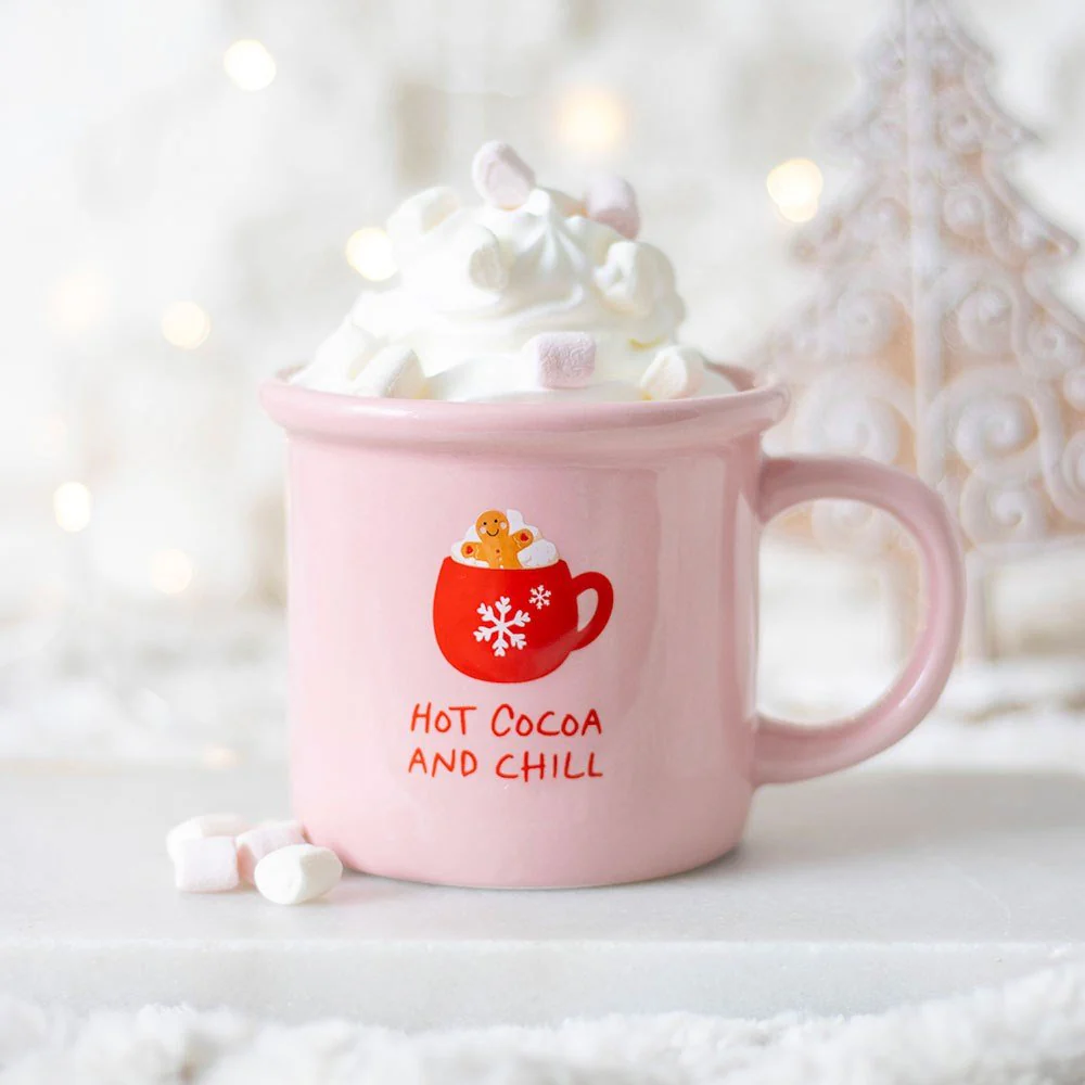 Pink Hot Cocoa & Chill Mug - Image 5