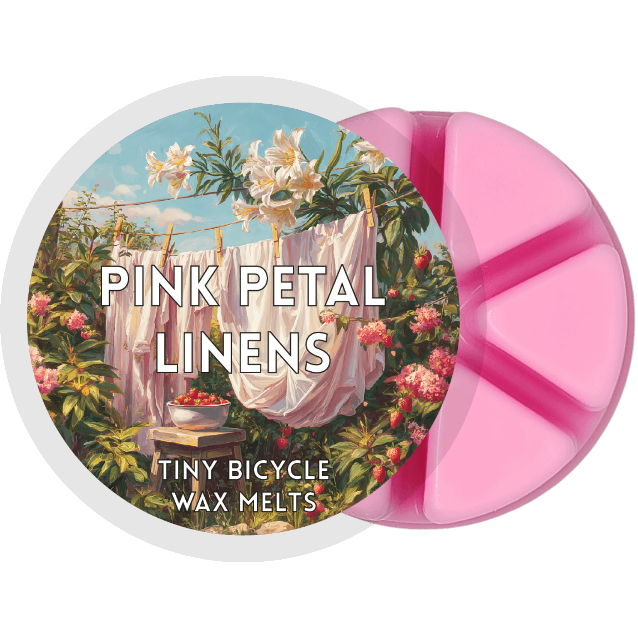 Pink Petal Linens Segment Wax Melt
