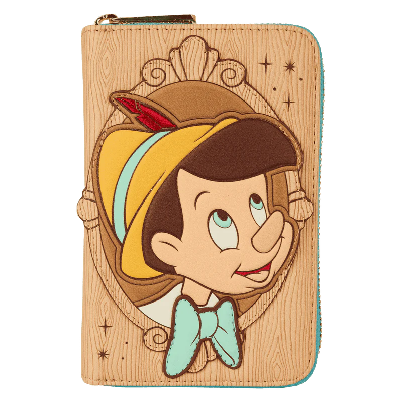 Loungefly Pinocchio Cameo Zip Around Wallet