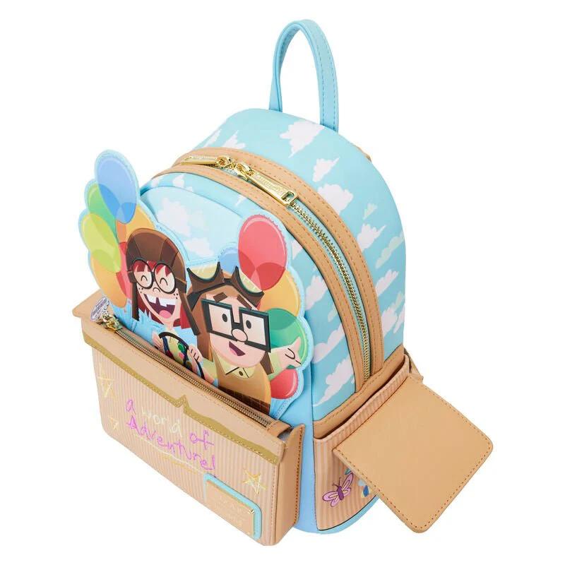 Loungefly Pixar Up 15th Anniversary Spirit of Adventure Mini Backpack - Image 3