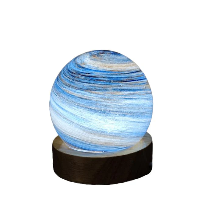 Aurora Mist Planet Night Light β USB Globe Lamp