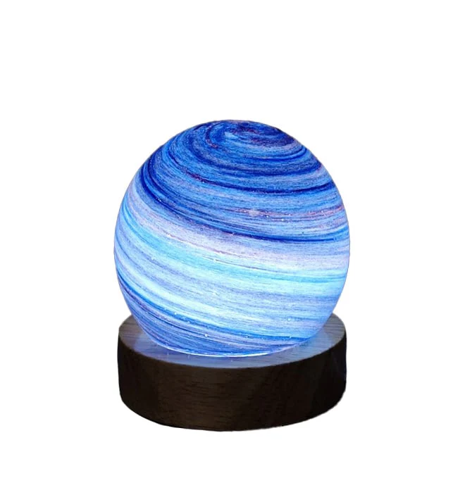 Twilight Glow Planet Night Light – USB Globe Lamp