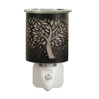 Tree of Life Plug-In Wax Melt Burner โ Black