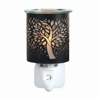 Tree of Life Plug-In Wax Melt Burner โ Black - Image 2