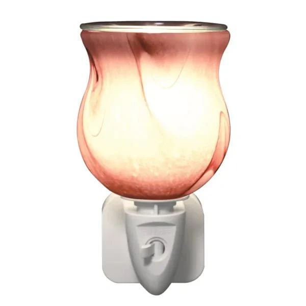 Purple Swirl Plug-In Wax Melt Burner - Image 2