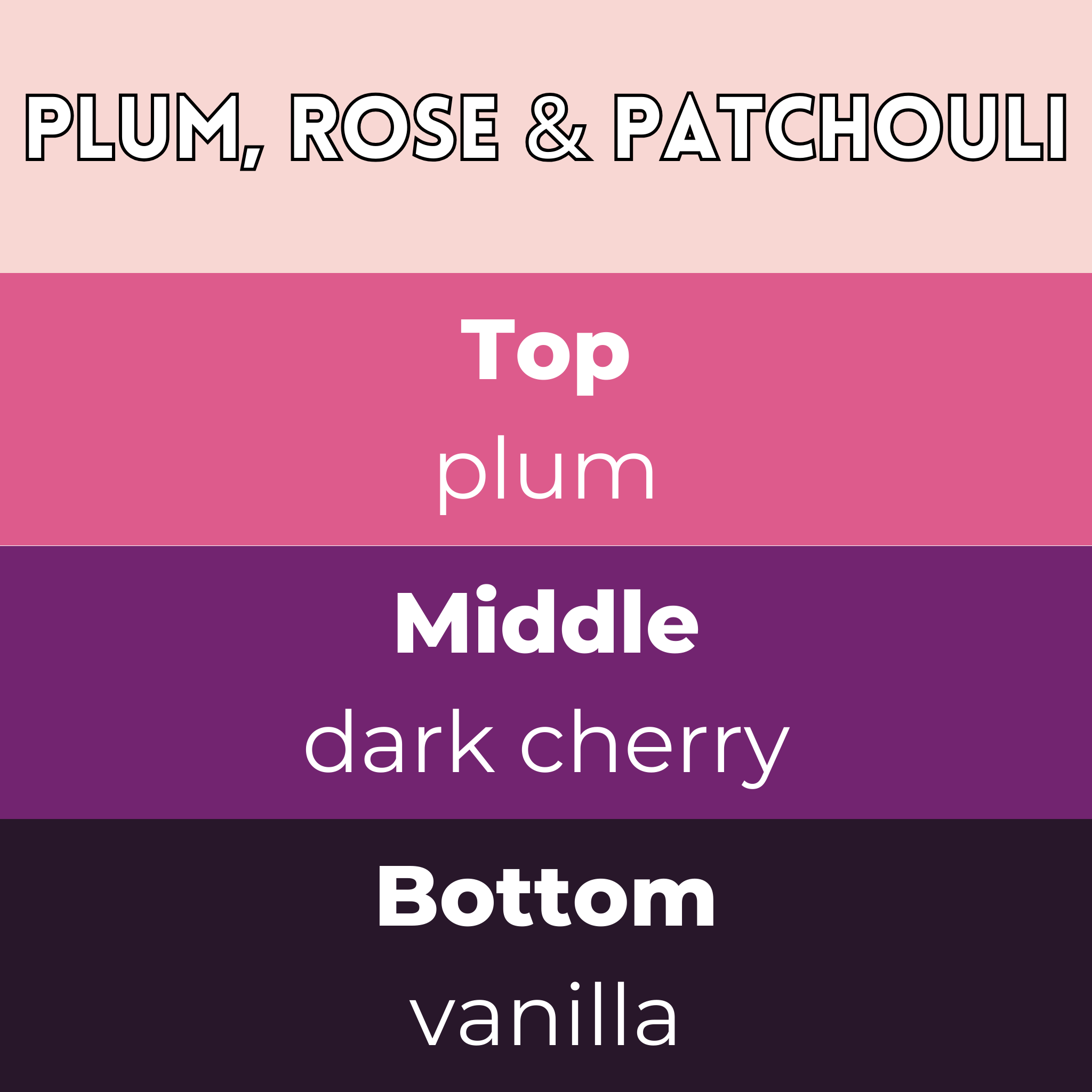 Plum Rose & Patchouli Segment Wax Melt - Image 2