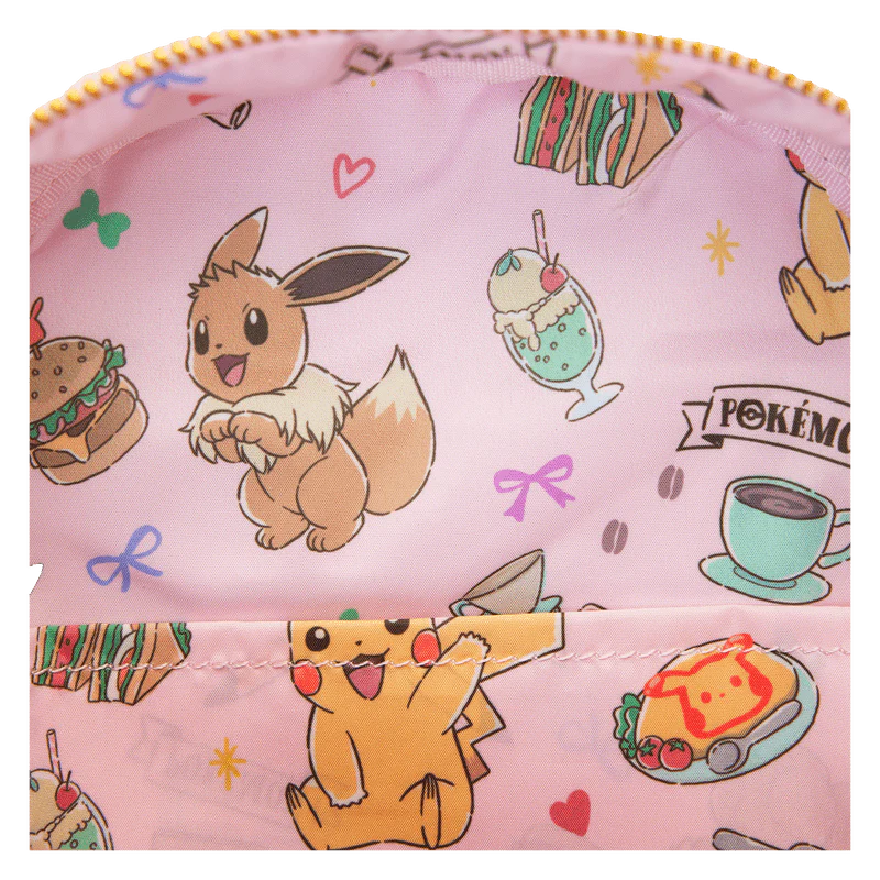 Loungefly Pokémon Café Pikachu & Eevee Mini Backpack - Image 6