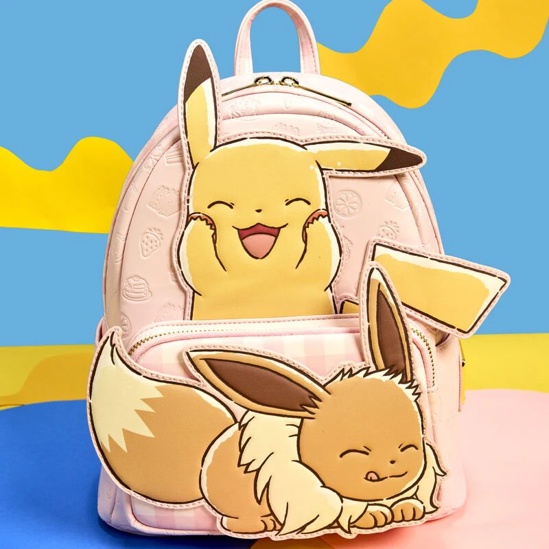 Loungefly Pokémon Café Pikachu & Eevee Mini Backpack - Image 7
