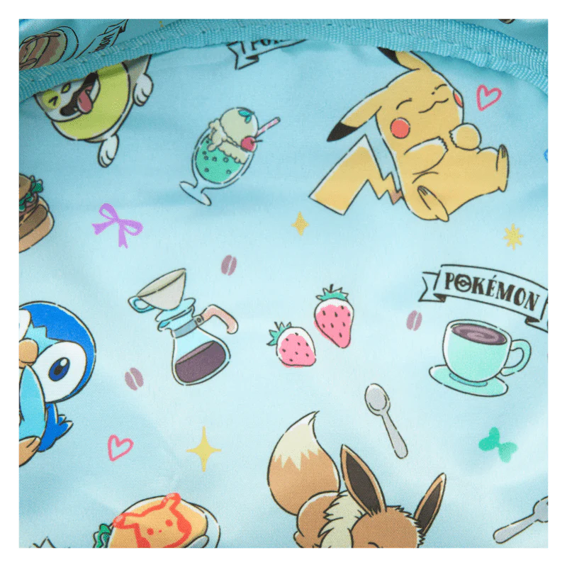 Loungefly Pokémon Café Triple Pocket Mini Backpack - Image 6