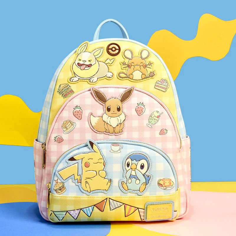 Loungefly Pokémon Café Triple Pocket Mini Backpack - Image 9