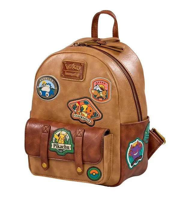 Loungefly Pokémon Camper Patches Mini Backpack - Image 2