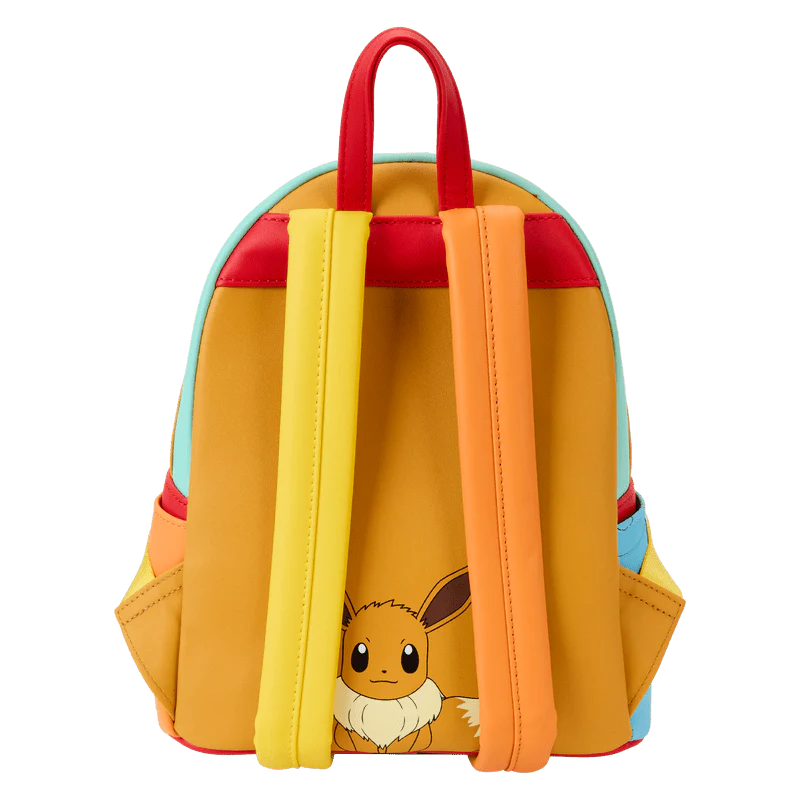 Loungefly Pokémon Color Block Starters Mini Backpack - Image 5