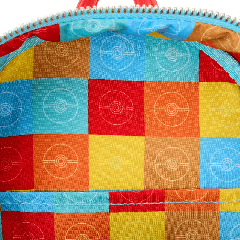 Loungefly Pokémon Color Block Starters Mini Backpack - Image 7