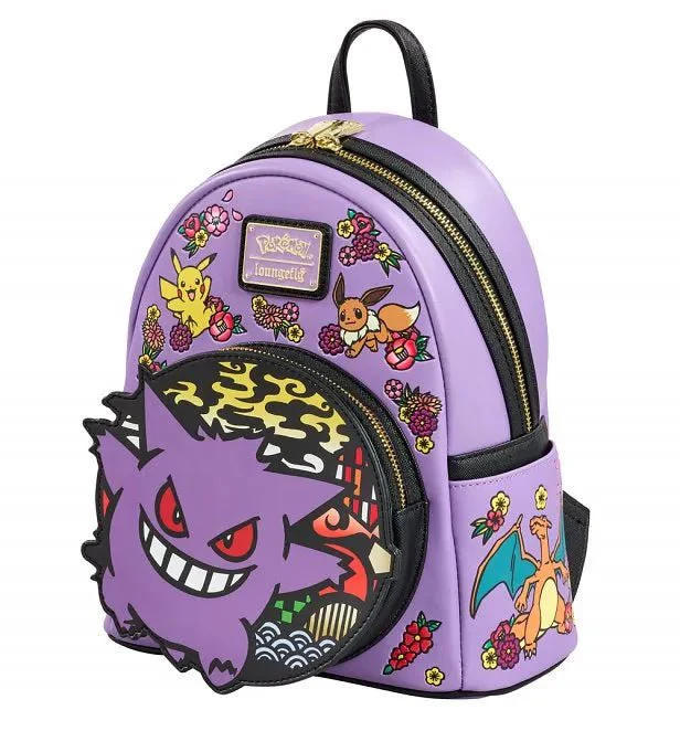 Loungefly Pokémon Embroidered Wagara Mini Backpack - Image 2
