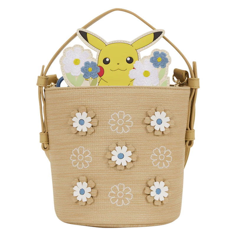 Loungefly Pokémon Floral Pikachu Crossbody Bag